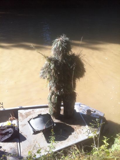 Construire Le costume de qualité supérieure Ghillie, David P