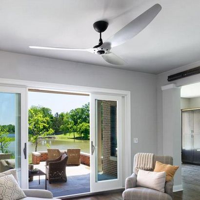 Construisez votre Luxe série Ventilateur au plafond avec 6 options de finition haut de gamme et compatibilité à distance, Haiku