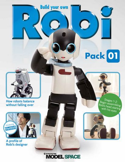 Construisez votre Robi, Kit Robot Bricolage, DeAgostini ModelSpace