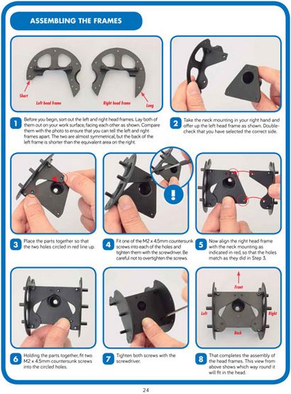 Construisez votre Robi, Kit Robot Bricolage, DeAgostini ModelSpace