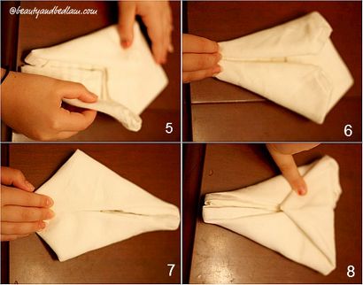 Lapin serviette Fold, Pâques Serviette Fold