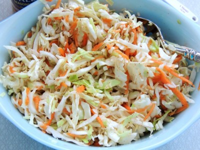 Burger Slaw, plaque Southern (salade) Burger Slaw, Plate Sud