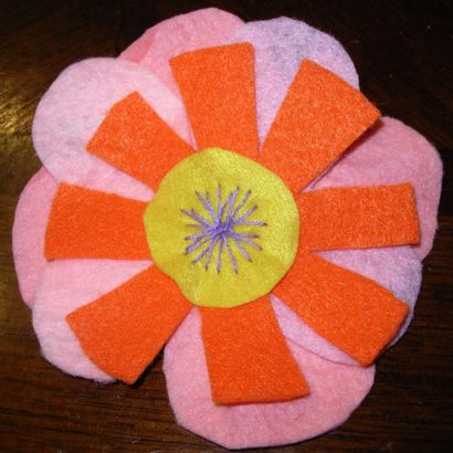 Papillon et fleurs Barrettes, Jan Made It (papillon) Clips papillon et cheveux Fleur, Jan Made It