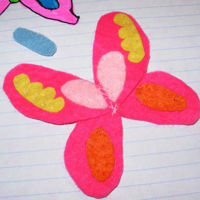 Clips papillon et cheveux Fleur, Jan Made It (fait) Clips papillon et cheveux Fleur, Jan Made It