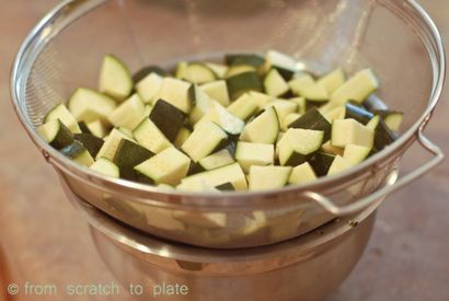 Calabacitas con Crema (Courgette à la crème), fromscratchtoplate