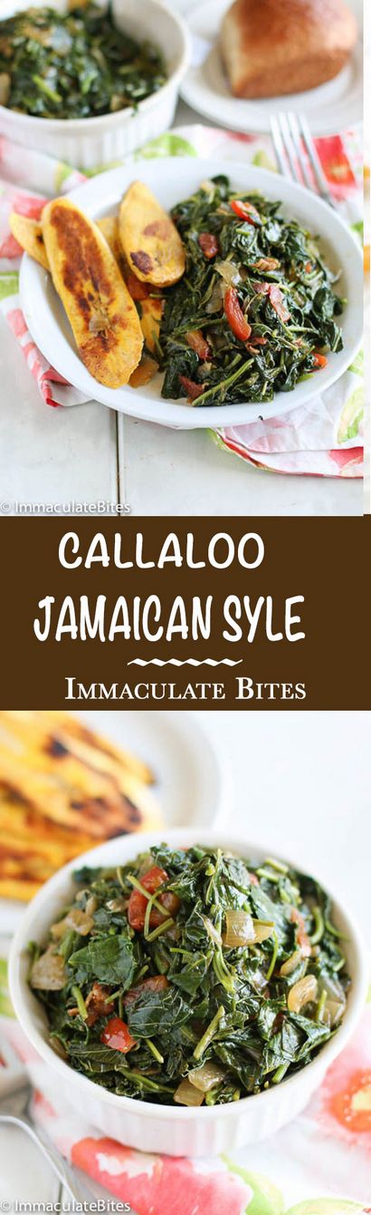 Callaloo jamaïcaine - Bouchées Immaculée