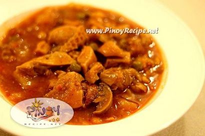 Callos Recette (Tripes et saucisse avec des pois chiches) - Recettes Portail des Philippines (callos) Callos Recette (Tripes et saucisse avec des pois chiches) - Recettes Portail des Philippines