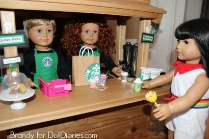 Camp Doll Diaries - Photo Doll Café avec des friandises, Diaries Doll