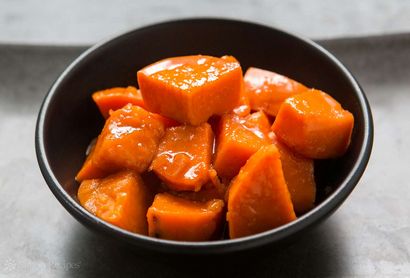 Ignames confites Recette (Faire bouillir les patates douces) Confite ignames Recette