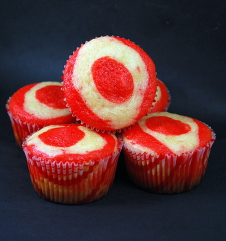 Petits gâteaux de Noël de canne de sucrerie - Morsures de cuisson