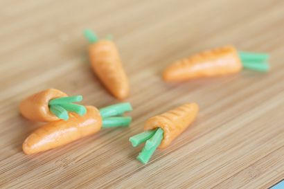 Les carottes de bonbons - carotte Patch - Cupcakes Nos meilleures Morsures