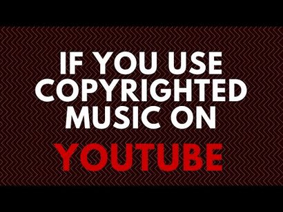 Puis-je utiliser Copyrighted Music In YouTube Vidéo