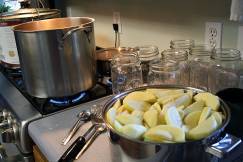 Remplissage Canning tarte aux pommes, trucs et astuces pour faire et facile desserts avant