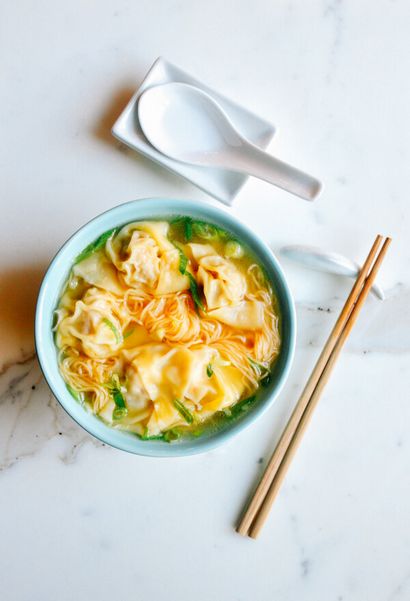 Cantonais Wonton Noodle Soup - La vie de Woks