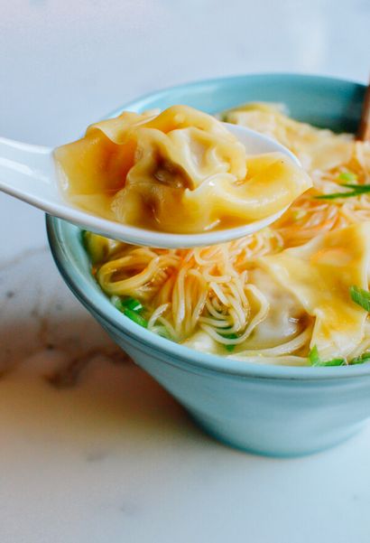 Cantonais Wonton Noodle Soup - La vie de Woks