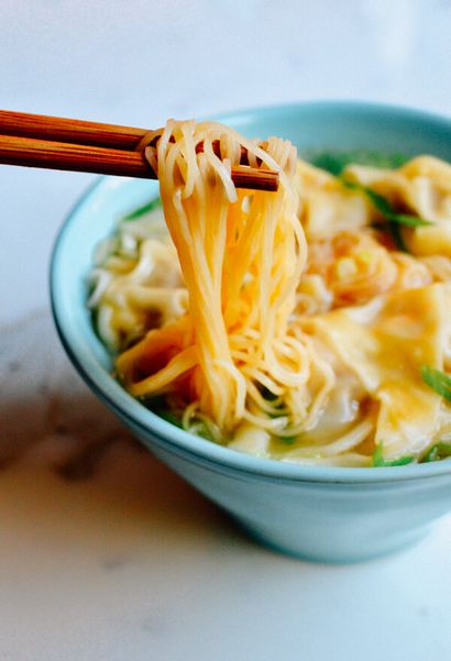 Cantonais Wonton Noodle Soup - La vie de Woks