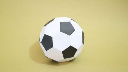 Captivant Comment faire Origami Soccer Ball, Fun Pages Origami