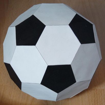 Fesselnde Wie Origami-Fußball, Spaß Origami-Seiten,