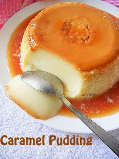 Recette Caramel Pudding - Recette Crème caramel, La cuisine est facile