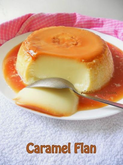 Recette Caramel Pudding - Recette Crème caramel, La cuisine est facile