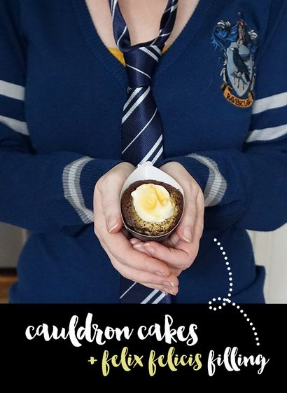 gâteaux Cauldron avec remplissage Felix Felicis, Bijoux - Bits