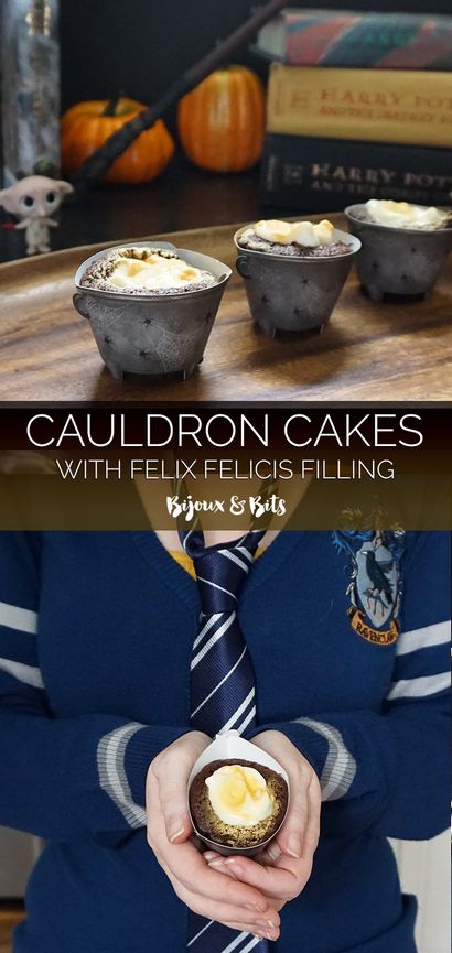 gâteaux Cauldron avec remplissage Felix Felicis, Bijoux - Bits