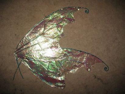 Cellophane Fairy Wings en moins de 2 heures 3 étapes