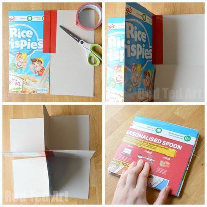Cereal Box faltbare Puppe - s House DIY (ideal zum Mitnehmen Haus) - Red Ted Kunst - s Blog