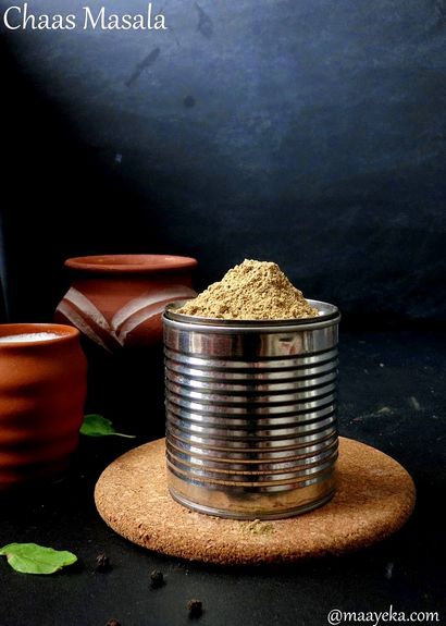 Chaas Ka Masala - Mix Spice pour faire du lait au beurre - Maayeka