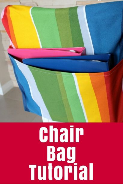 Chair Bag Tutorial - Die Crafty Mama