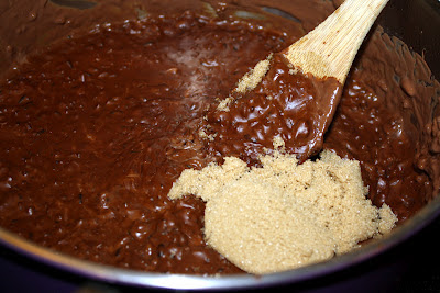 Champorado (Filipino Schokolade Reisbrei