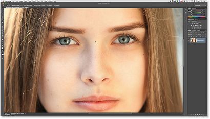 Modification de la couleur des yeux dans une image avec Photoshop