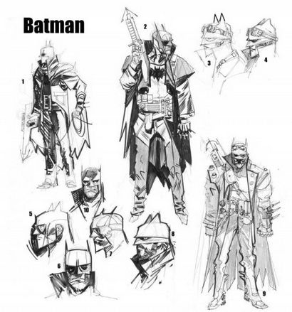 Character Design - Comic Book quotidien