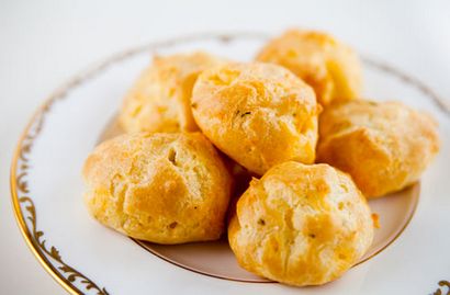 Fromage cheddar Puffs Recette