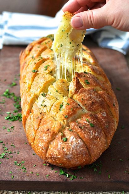 Käse und Knoblauch Riss Brot (Pull Neben Brot), RecipeTin Eats