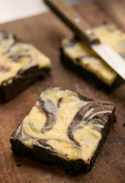 Cheesecake Brownie Rezept - David Lebovitz