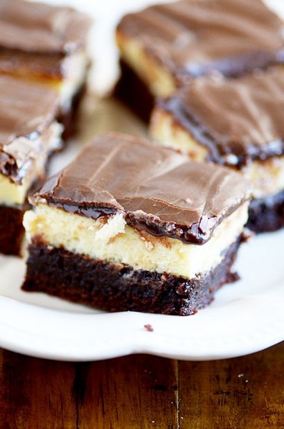 Gâteau au fromage Brownies - Quelque chose Swanky