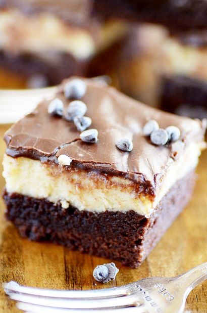 Gâteau au fromage Brownies - Quelque chose Swanky