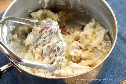 Cheesy Pomme de terre rouge Mash, coupon Clipping Cook (coupon) Cheesy Pomme de terre rouge Mash, coupon Clipping Faire cuire
