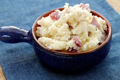 Cheesy Pomme de terre rouge Mash, coupon Clipping Cook (beurre) Cheesy Pomme de terre rouge Mash, coupon Clipping Faire cuire