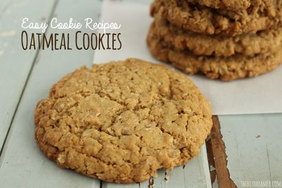 Chewy Haferflocken Cookies - Einfache Plätzchen-Rezepte