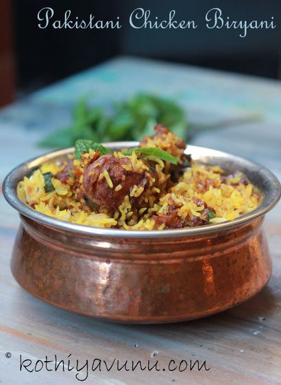 Chicken Biryani Rezept - Pakistanischer Stil