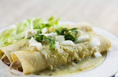 Huhn Enchiladas Verdes Rezept
