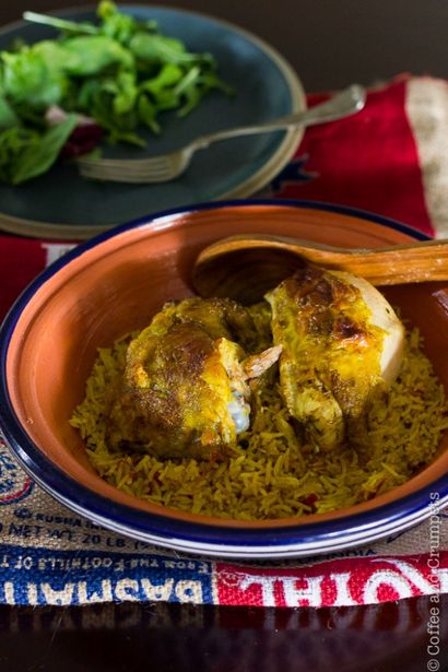 Huhn Kabsa, Saudi-Stil Huhn und Reis - Kaffee und Kuchen