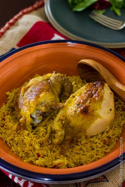Huhn Kabsa, Saudi-Stil Huhn und Reis - Kaffee und Kuchen