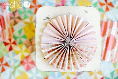 Chic papier Rosette Tutorial