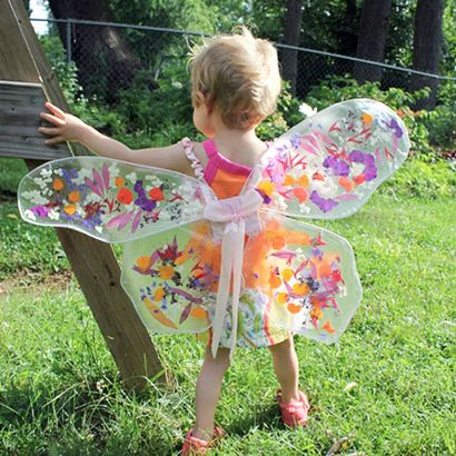 Enfants Fairy Wings - Comment faire vos propres ailes magiques Upcycled