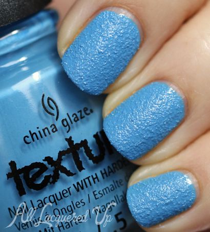 China Glaze Texture Nail Polish nuanciers - Tous Laqué Up revue