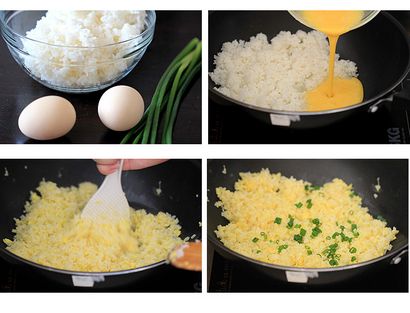 Chinese Egg Fried Rice (wie gebratenen Reis perfekt zu machen) - China Sichuan Food