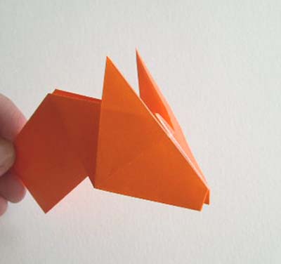 Zodiaque chinois Origami Tiger pliant Instructions - Comment faire un Origami Tiger